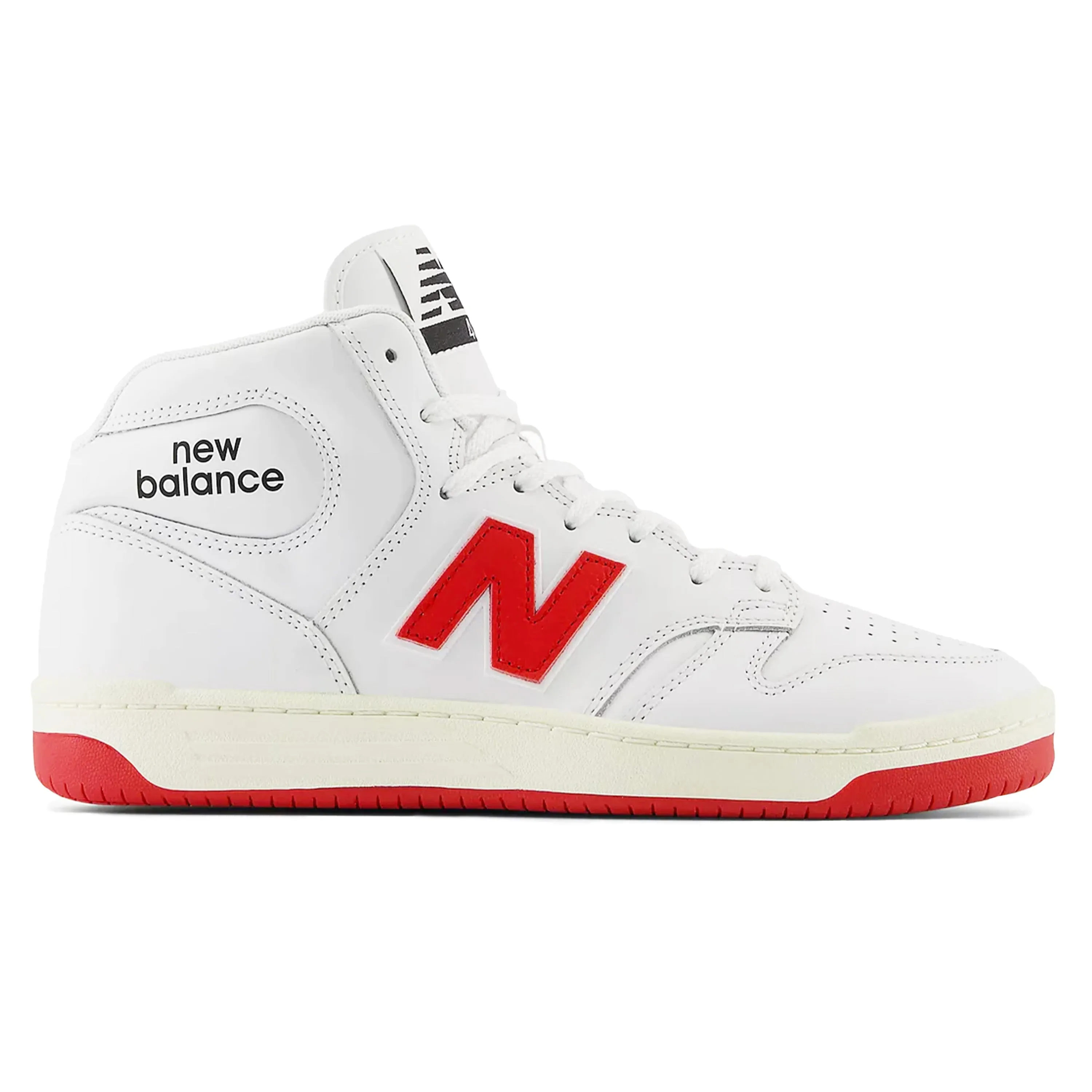 NB NUMERIC 480 HIGH WHITE / RED