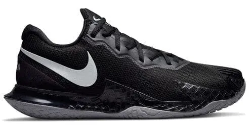 Nike Air Zoom Vapor Cage 4 RAFA Unisex Tennis Shoes Black/Metallic/Silver