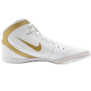 Nike Freek Wrestling Boxing Boots - White/Gold