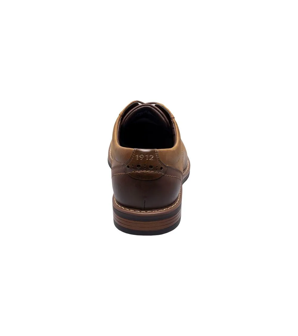 'Nunn Bush' Men's Centro Flex Cap Toe Oxford - Brown