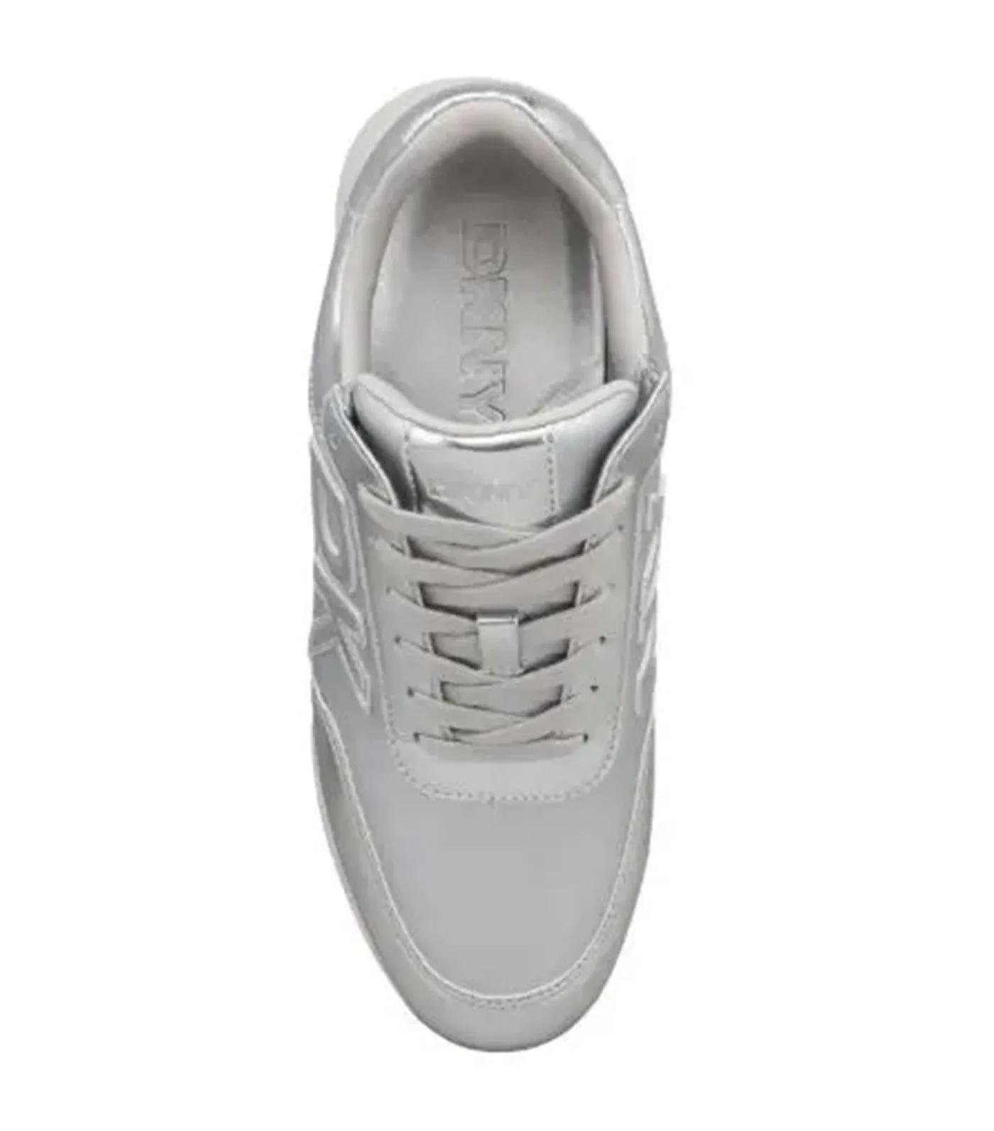 Oaks Logo Lace Up Sneaker 40mm Silver