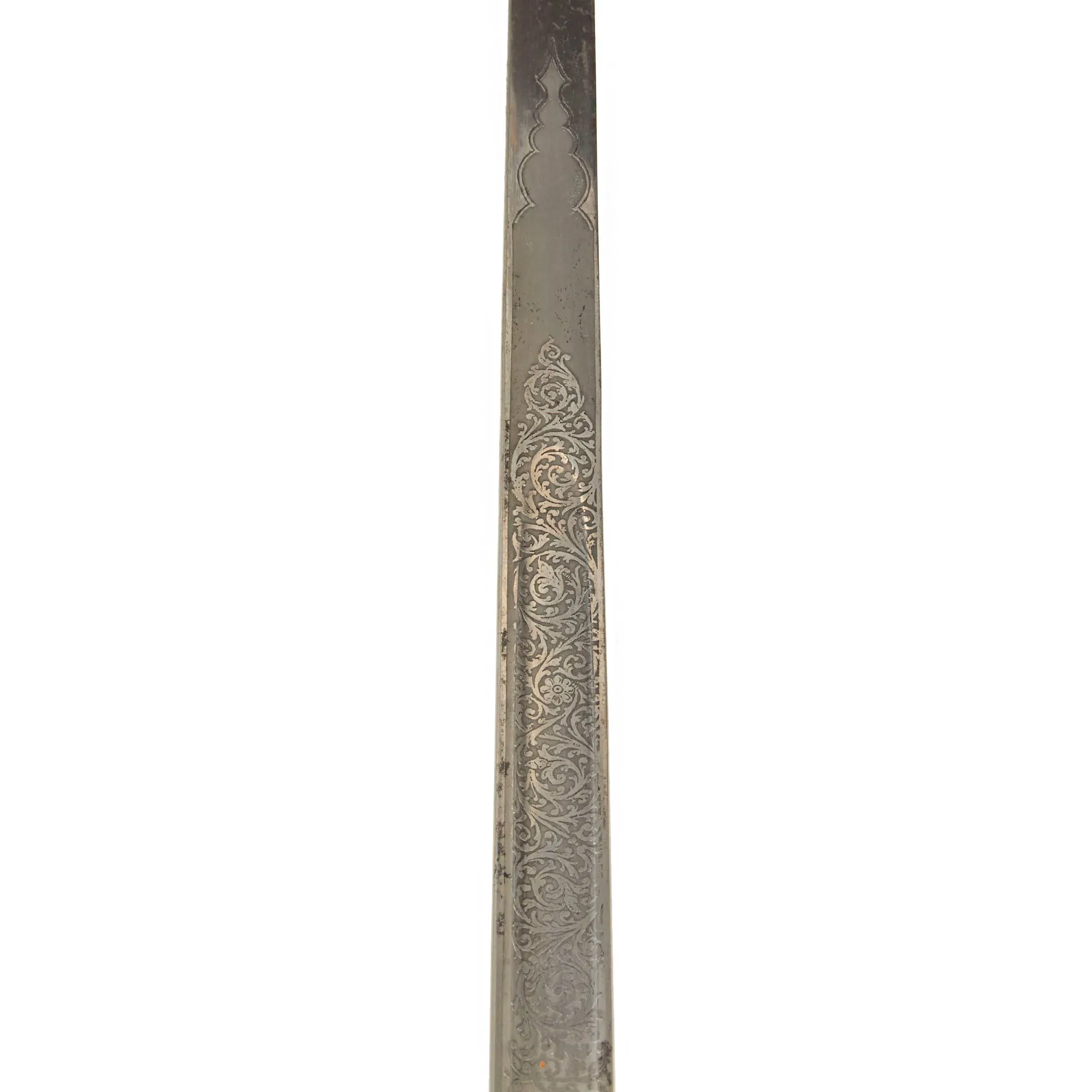 Original British WWI Military Cross Recipient Colonel Samuel Alexander Holwell Kirkby of 2nd Battalion Royal Sussex Regiment Pattern 1897 Light Officer’s Sword and Scabbard by Wilkinson