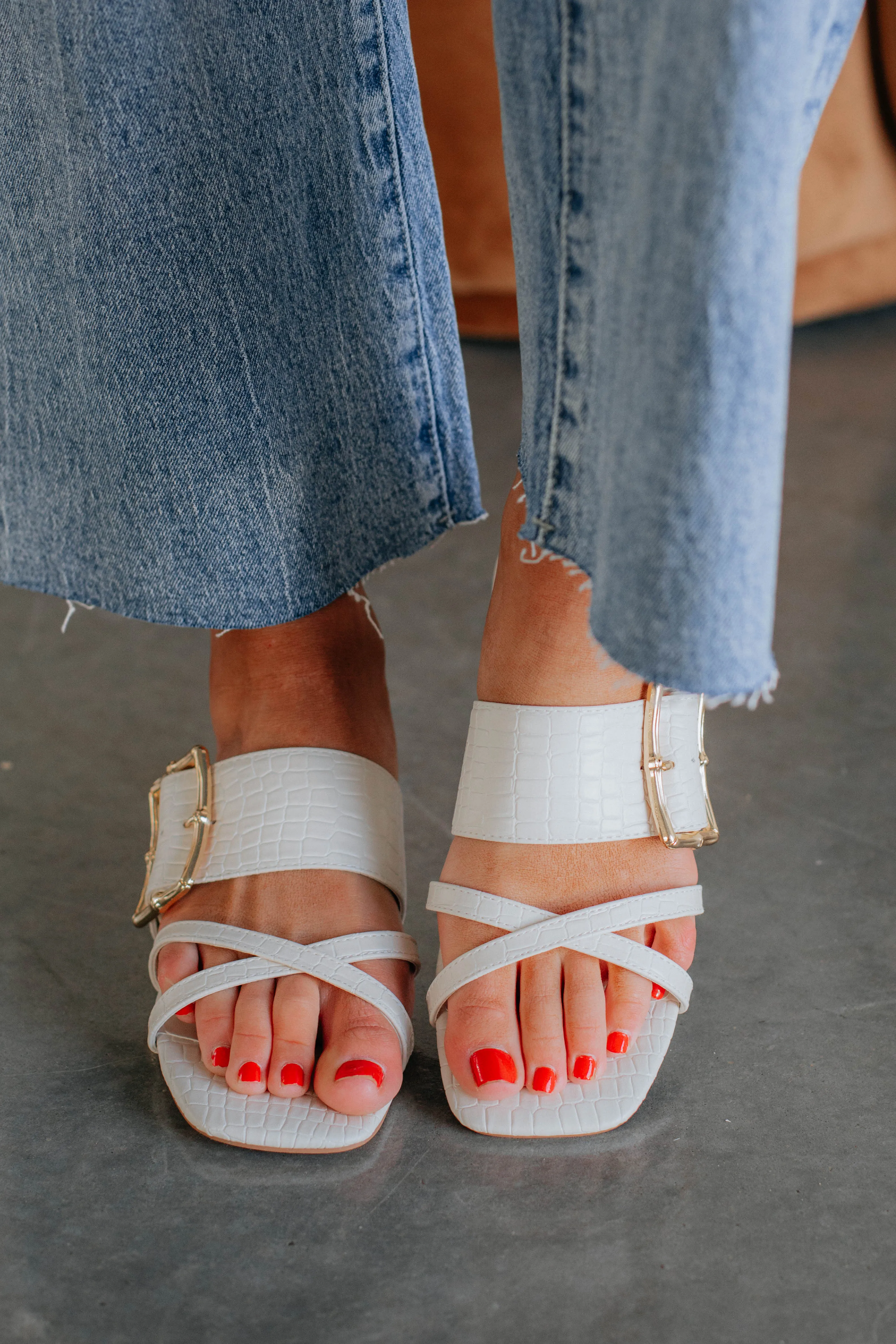 Out Of Office Sandals - Ivory