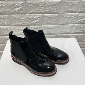 Patent Chelsea Ankle Boots