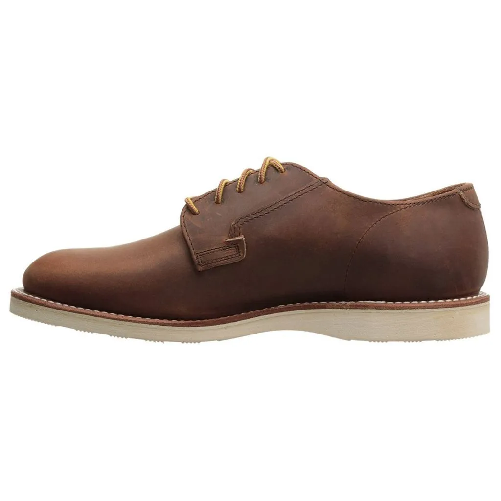 Postman Copper Men's Leather Oxford Shoes