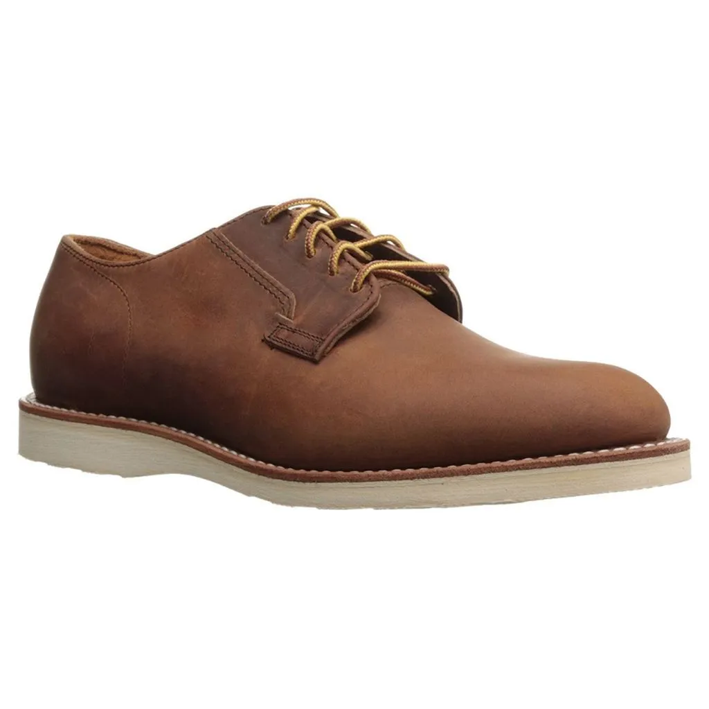 Postman Copper Men's Leather Oxford Shoes