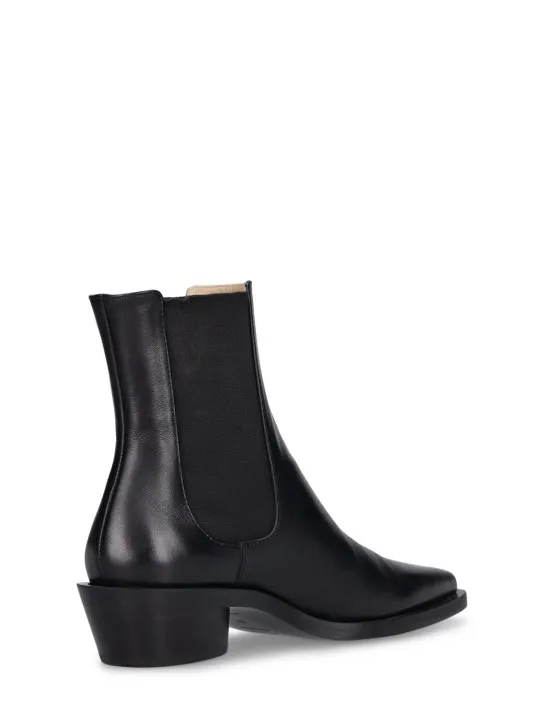 Proenza Schouler   40mm Bronco leather Chelsea boots 