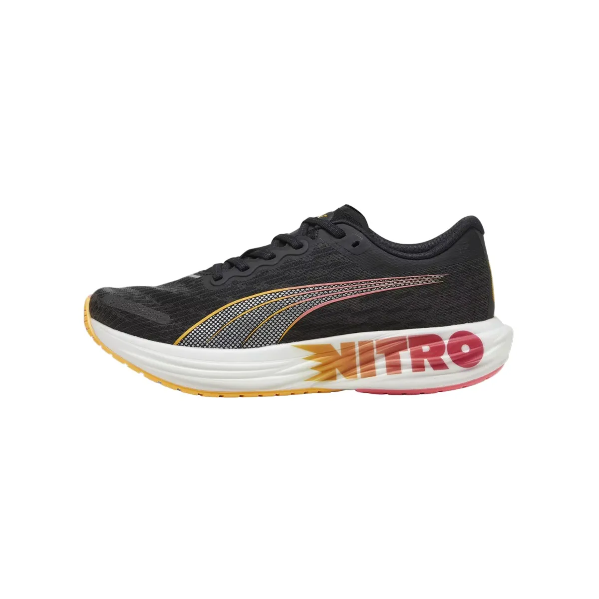 Puma Deviate NITRO 2 Forever Faster Yellow Black SS24 Sneakers