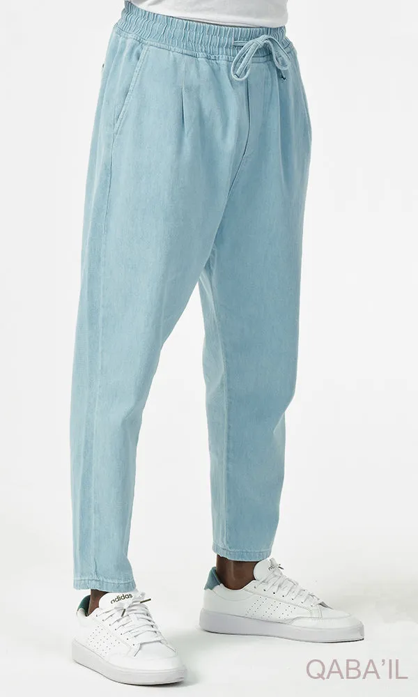 QL Relaxed Jeans Urban Classik in Washed Blue