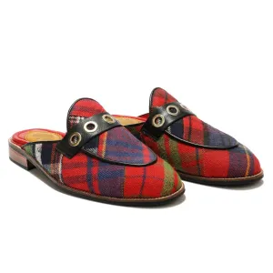 Red Tartans Mule_  for Men (discontinued)