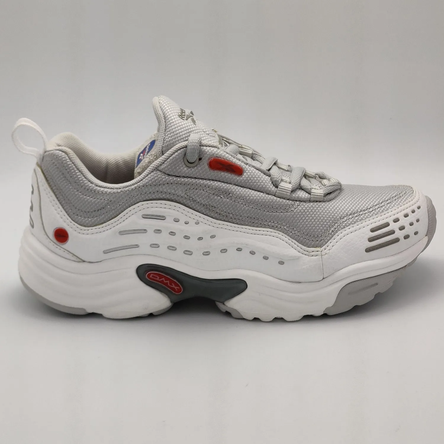 Reebok Womens Mistral DMX Internal Womens Trainers - White/Grey - UK 4.5