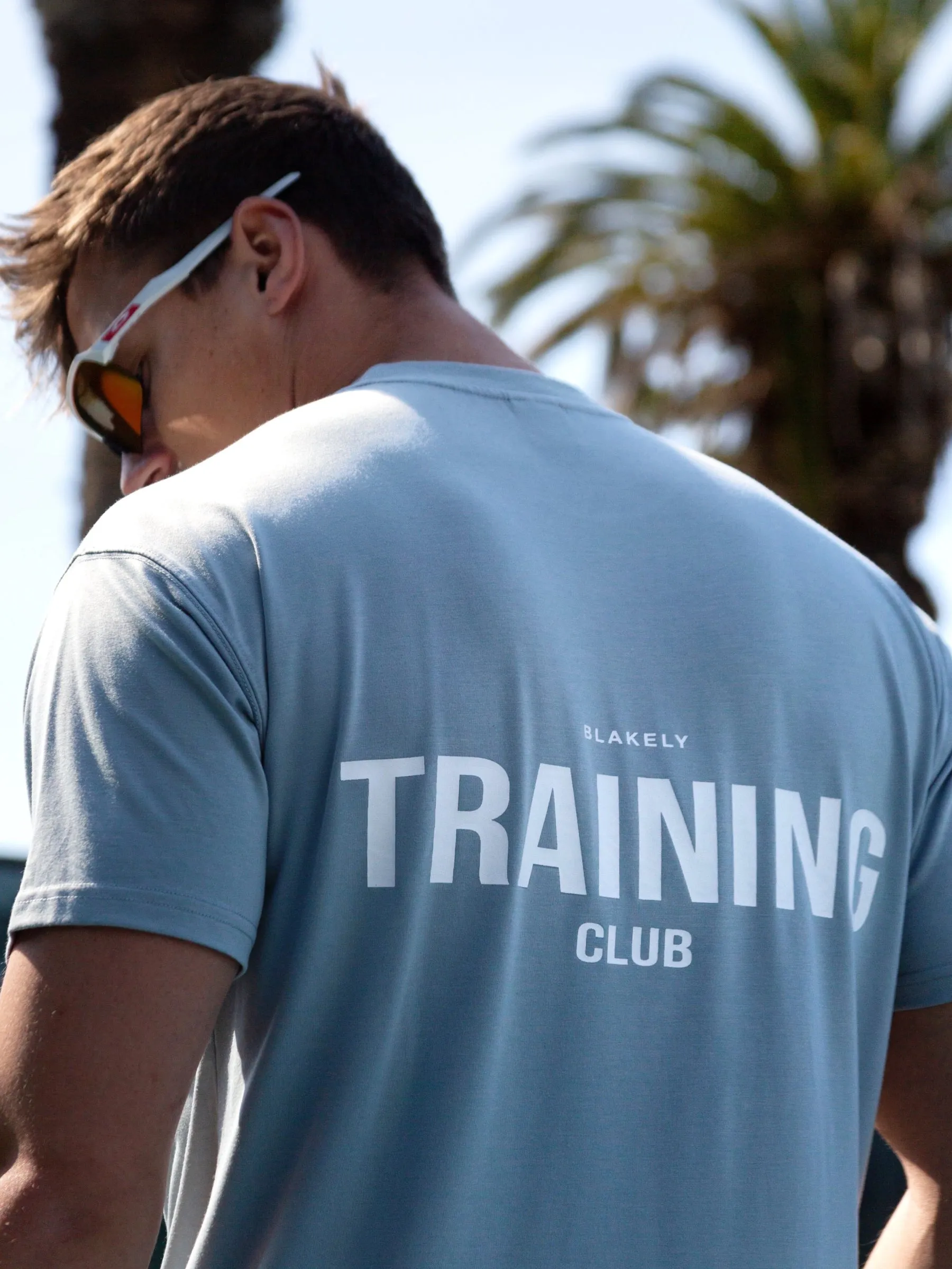 Relaxed Training T-Shirt - Light Blue