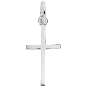 Rembrandt Charms - Medium Thin Cross Charm - 4920