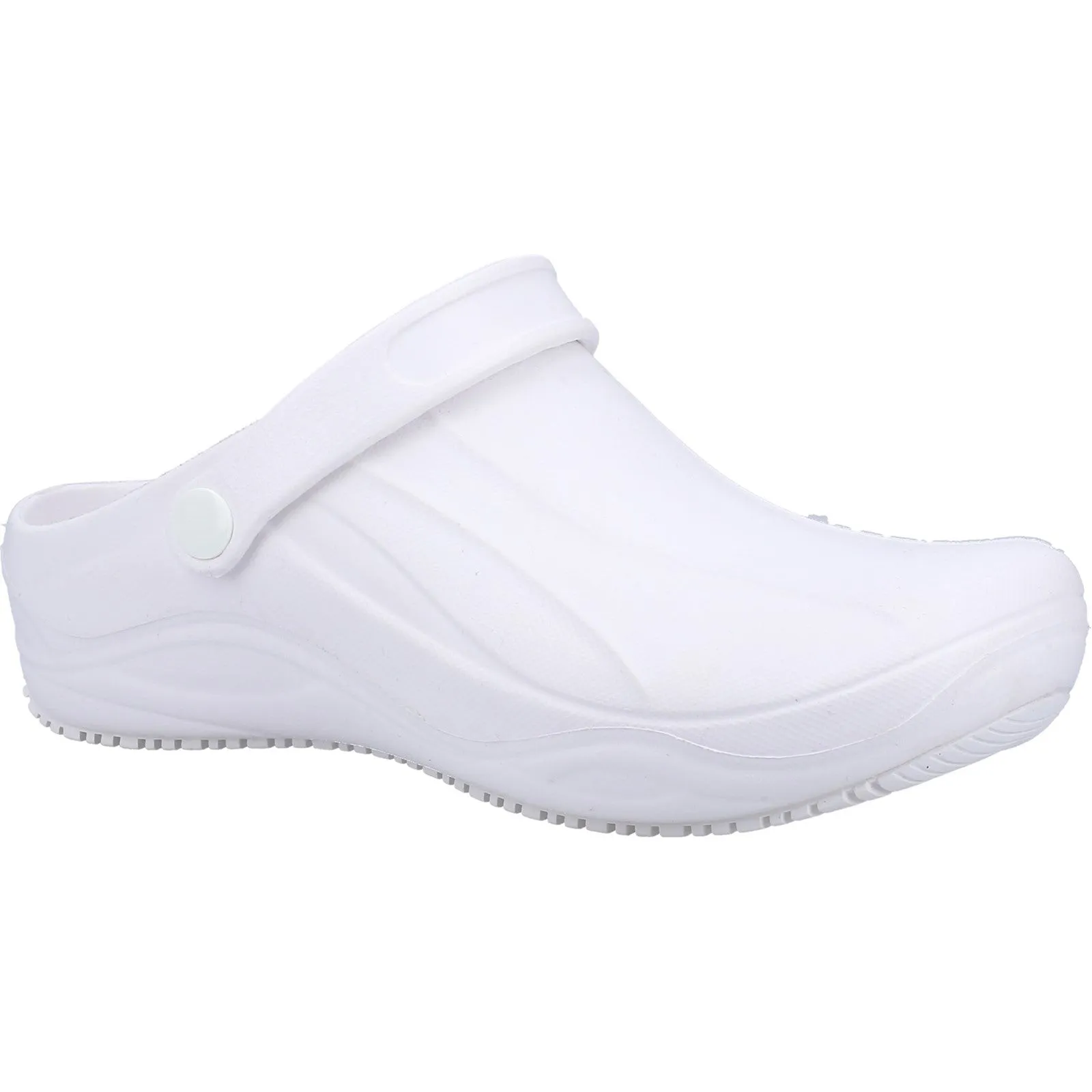 Safety Jogger Smooth OB Slip Resistant Occupational Clog  White