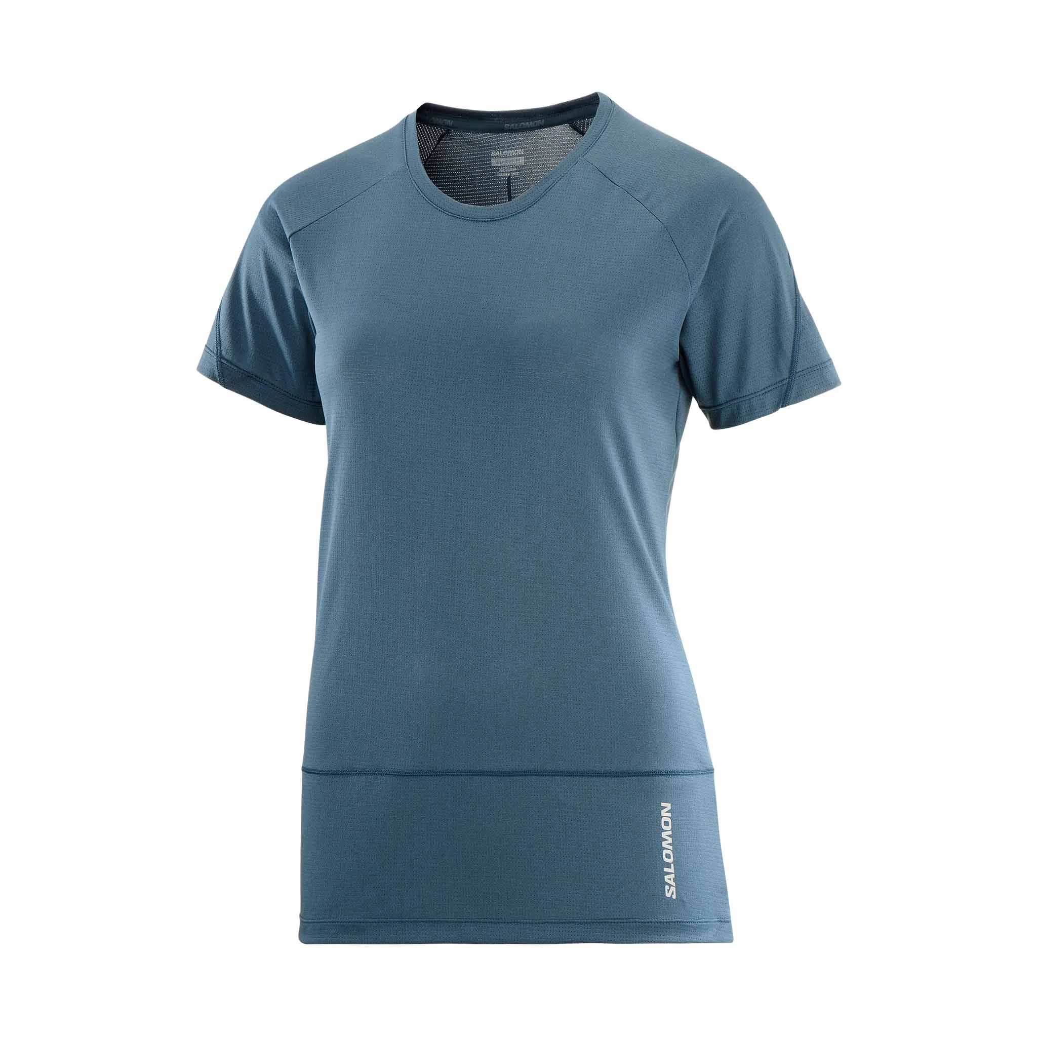 Salomon | Women's Cross Run Short Sleeve T-Shirt - Midnight Navy