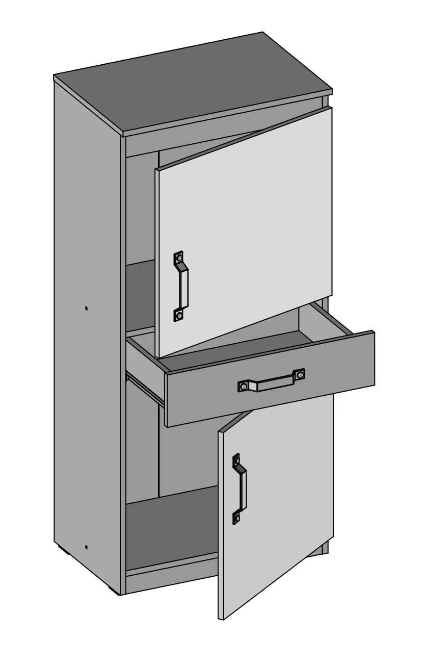 Santana SA-08 Sideboard Cabinet 60cm