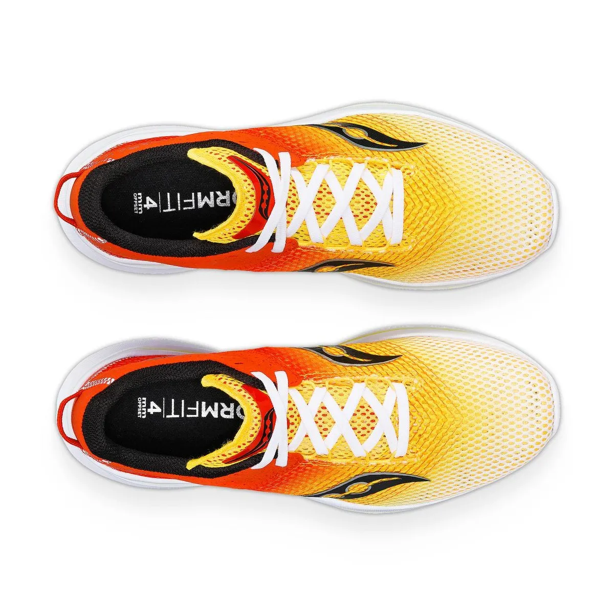 Saucony Kinvara 14 Yellow Red SS24 Sneakers