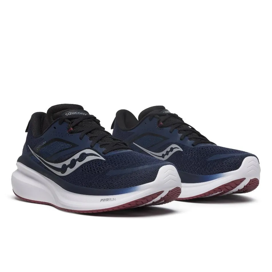 Saucony Omni 22 Men's Running Shoes Navy/Currant SW24