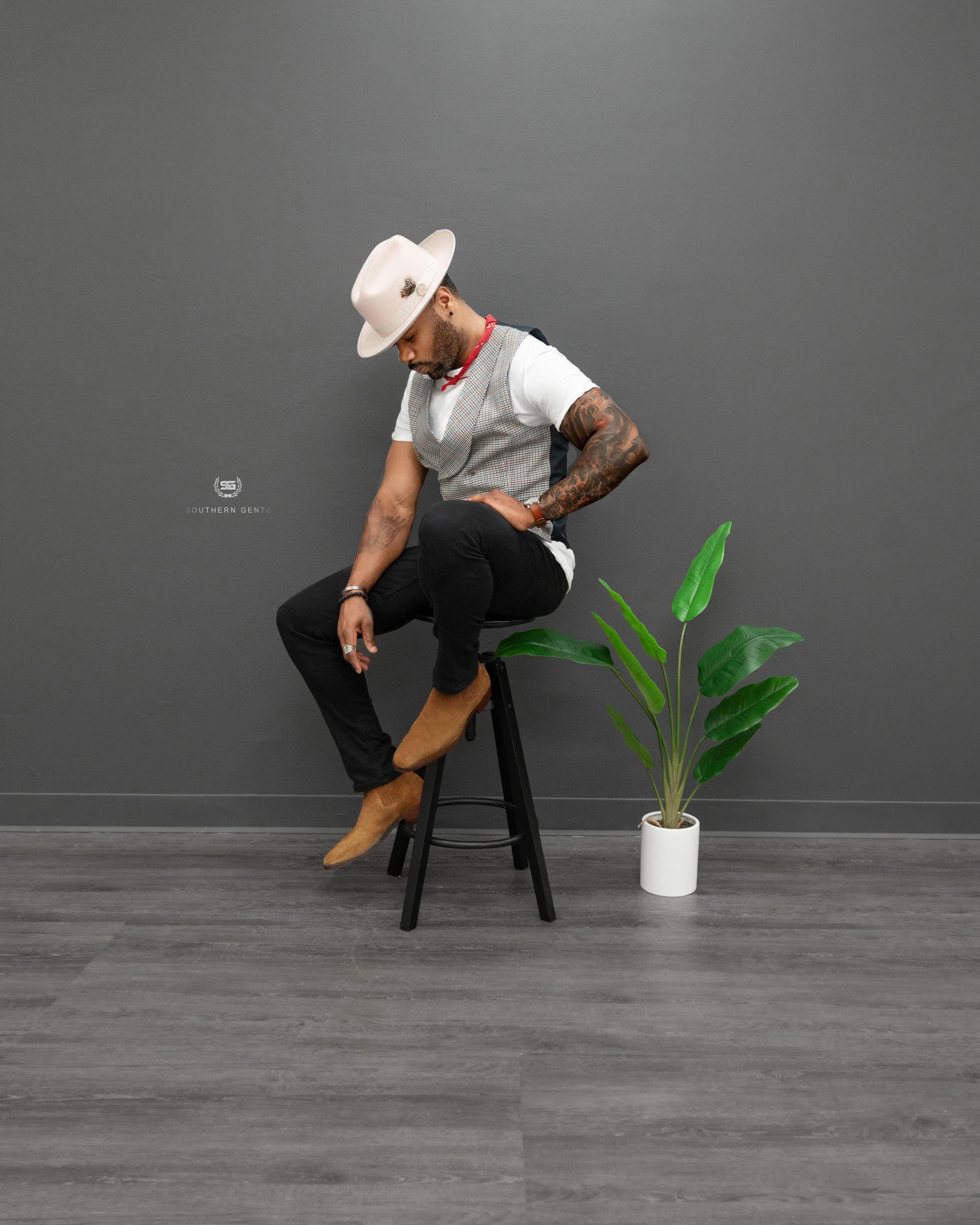 SG Damien Chelsea Boot - Coffee Suede