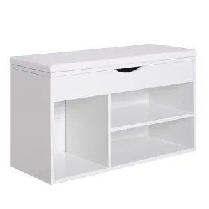 Shoe Cabinet, 47H cm-White