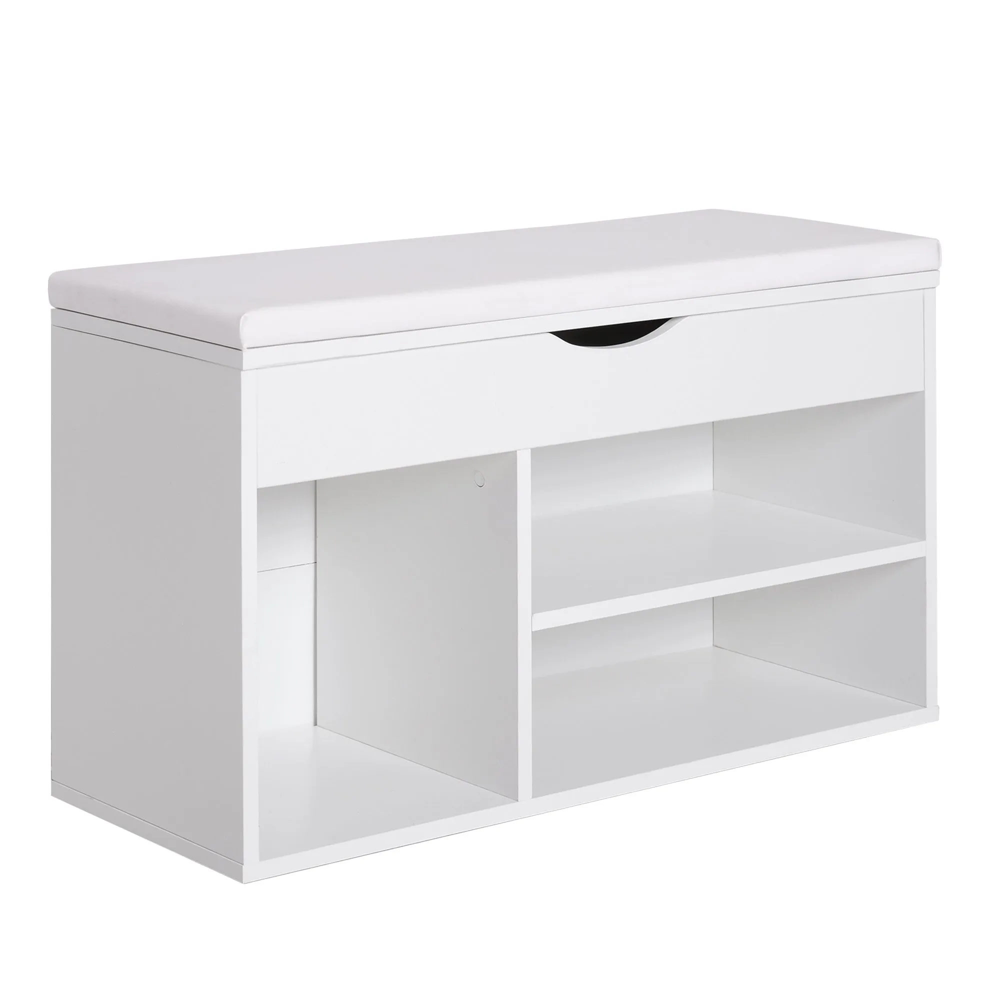 Shoe Cabinet, 47H cm-White