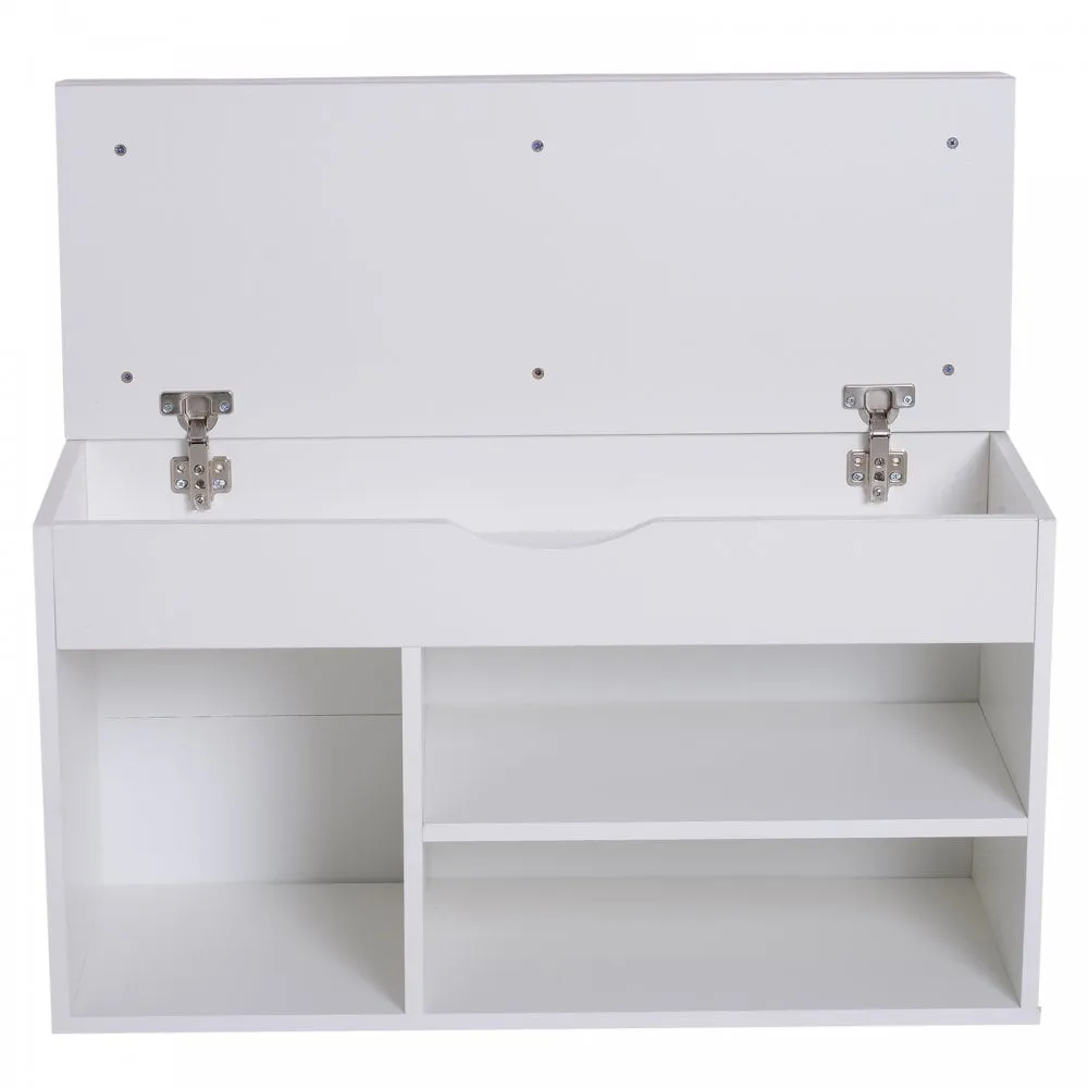 Shoe Cabinet, 47H cm-White