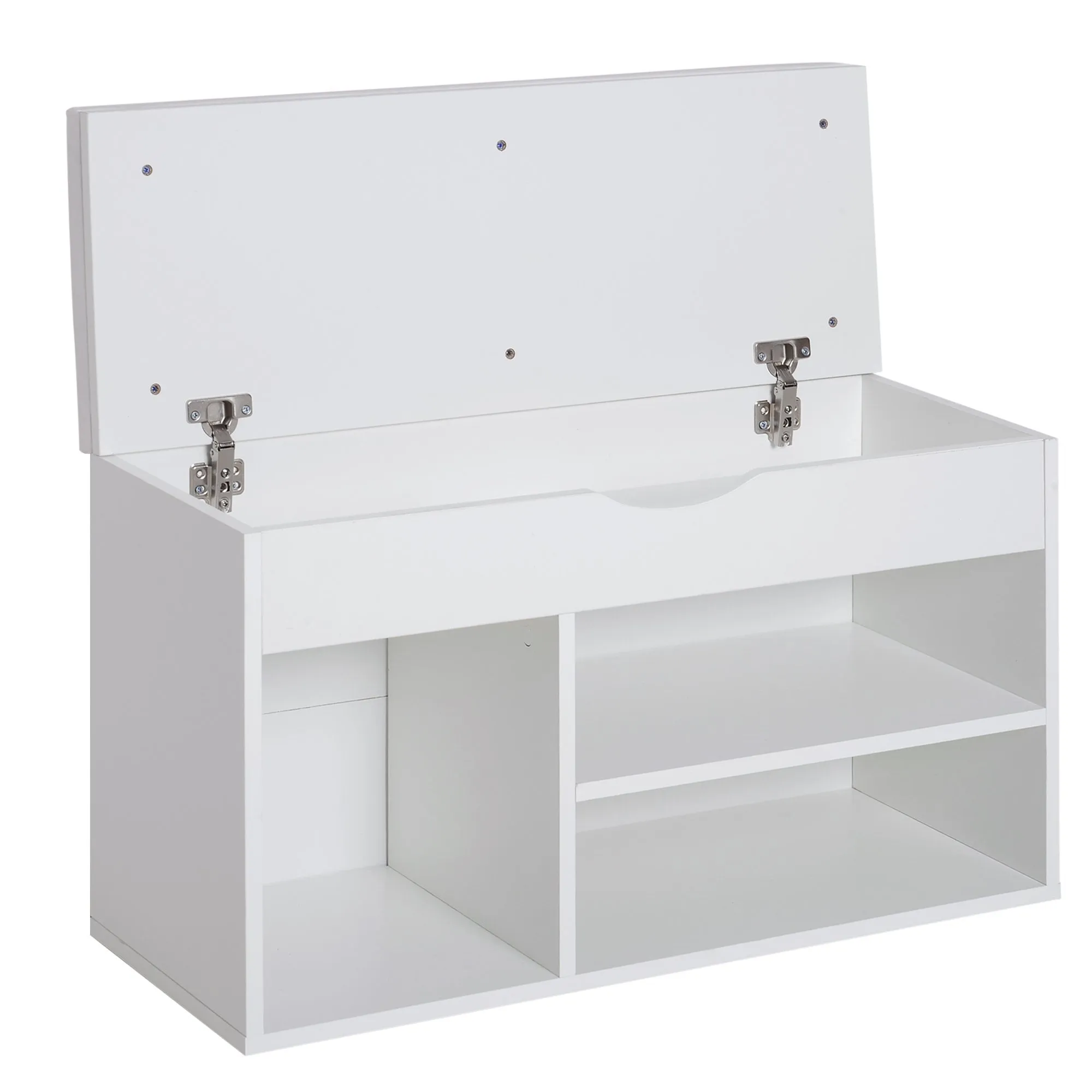 Shoe Cabinet, 47H cm-White