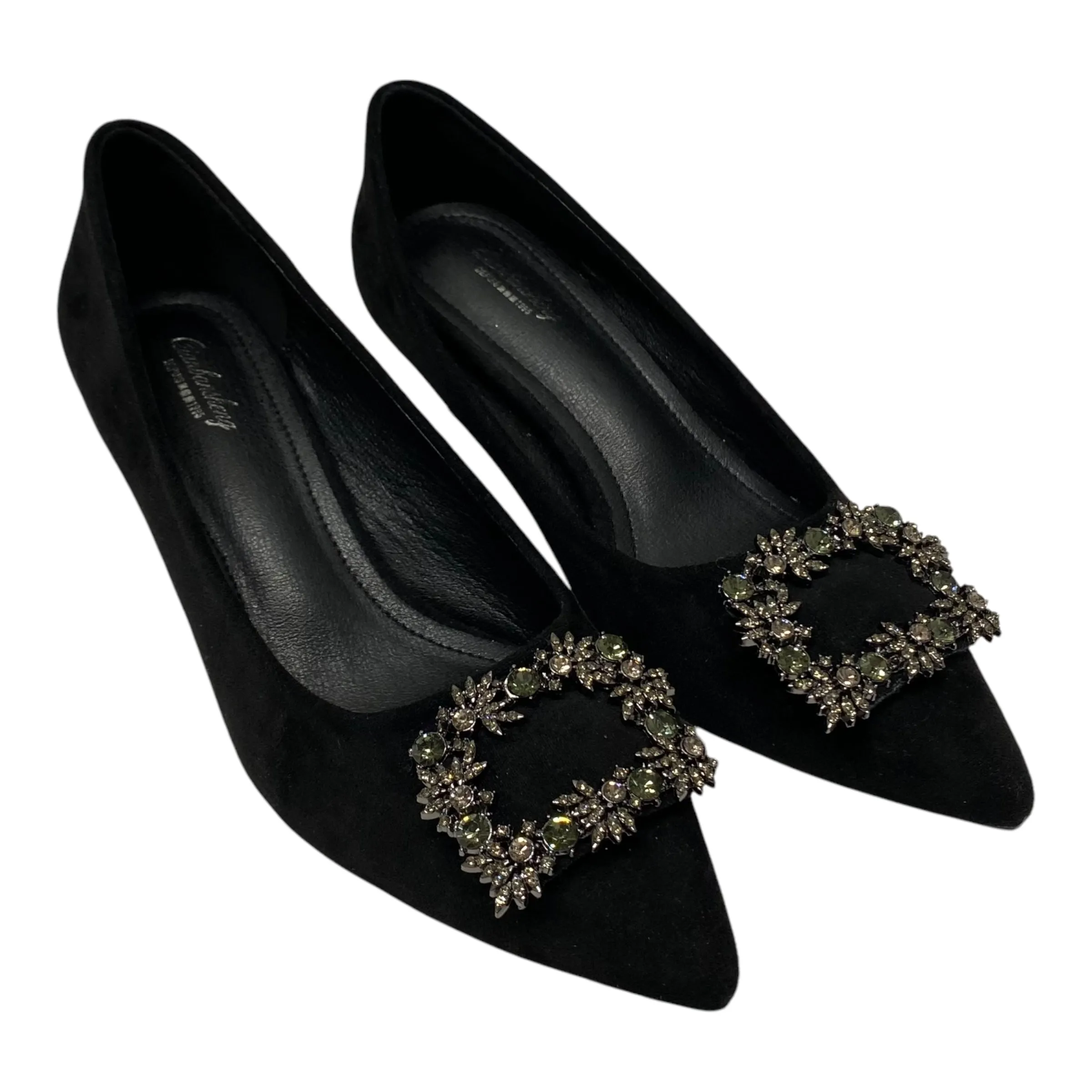 SHOES HEELS KITTEN by  CME In BLACK, Size: 9.5