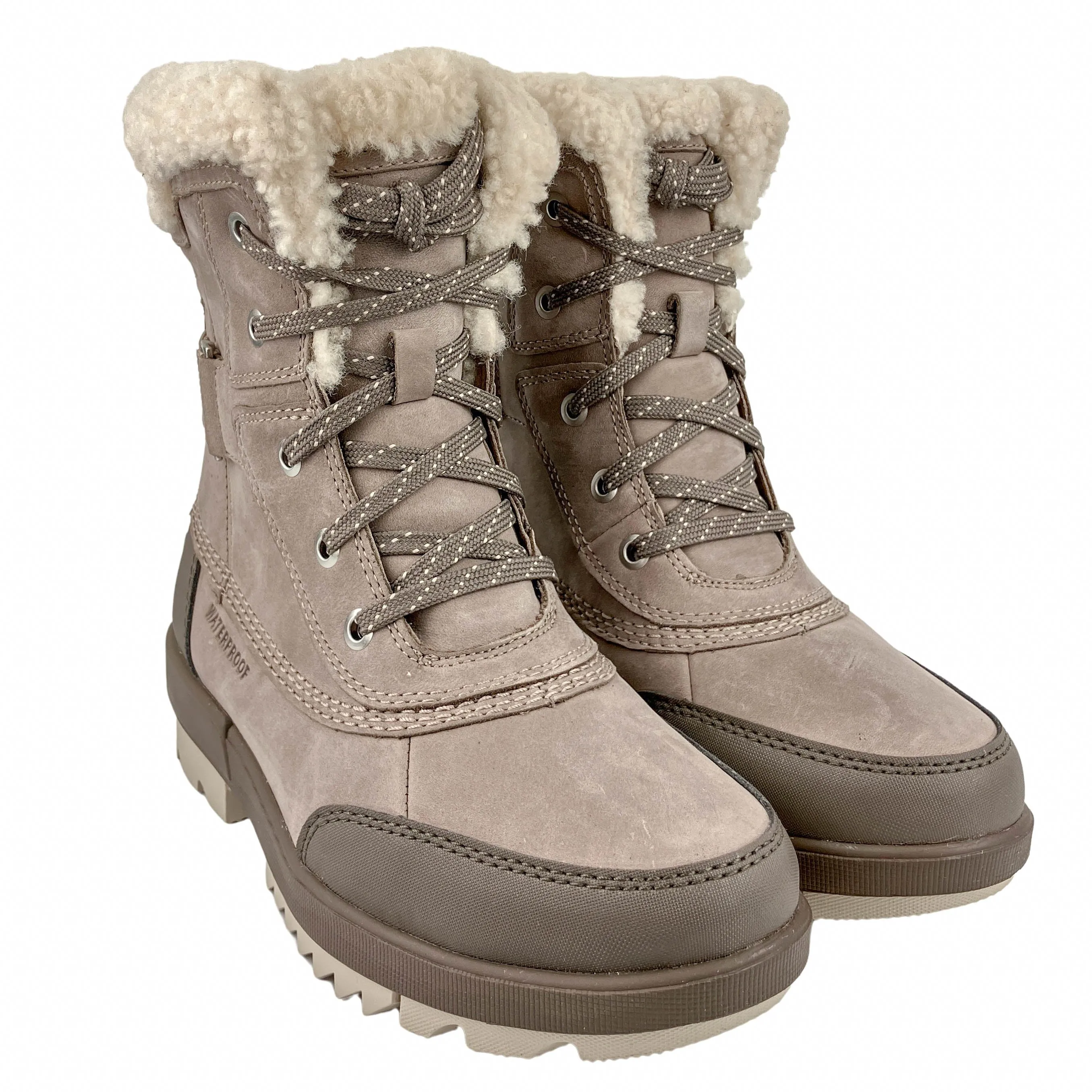 Sorel Tivoli IV Parc Waterproof Boots in Omega Taupe