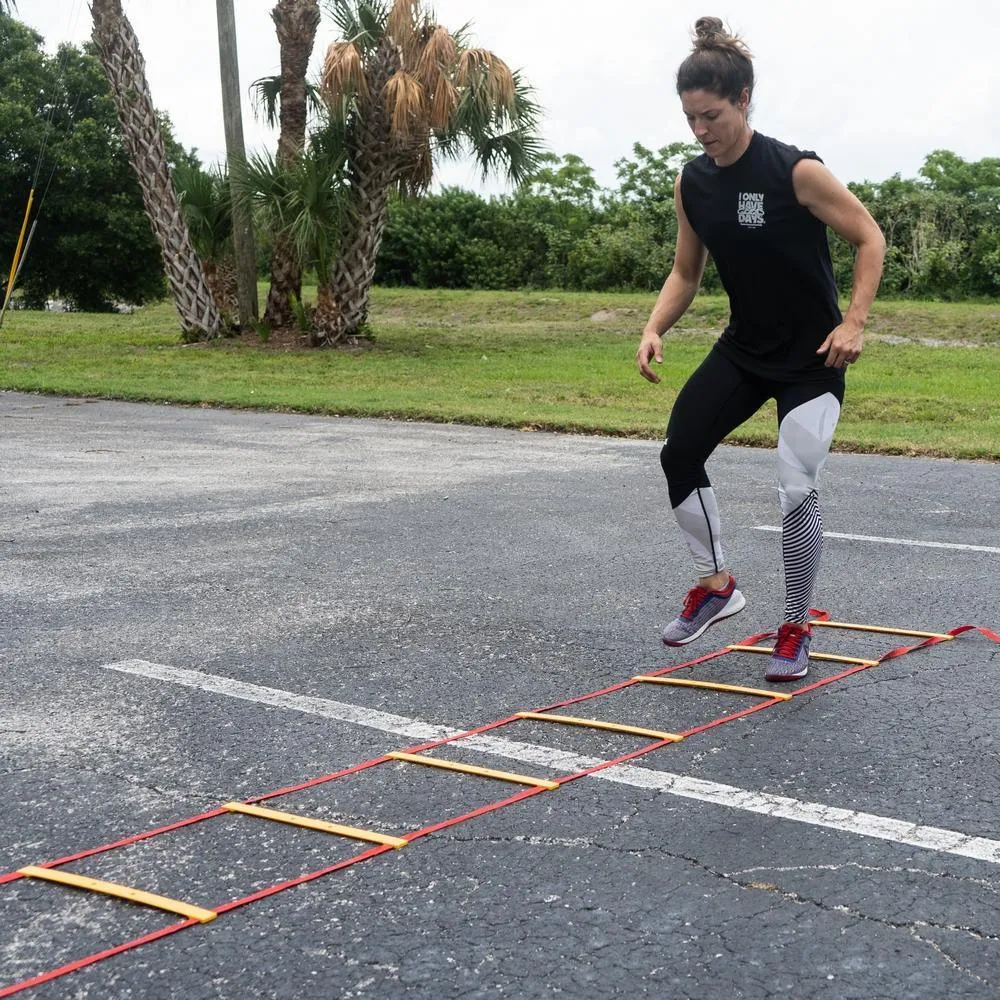 Speed Agility Training Ladder 12 Rung Pair