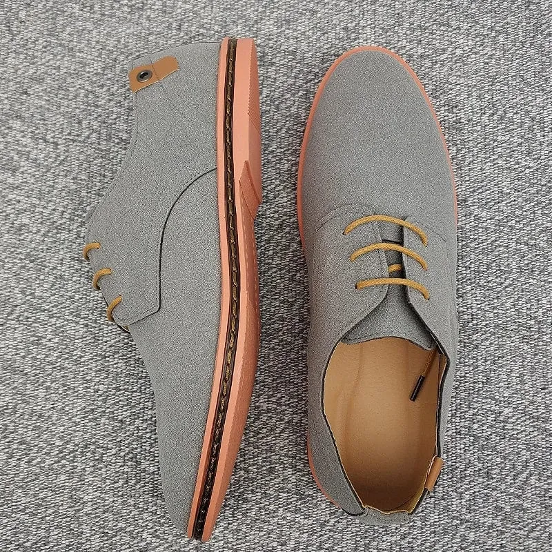 Suede Leather Men's Smart Casual Classic Oxford Shoes