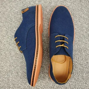 Suede Leather Men's Smart Casual Classic Oxford Shoes