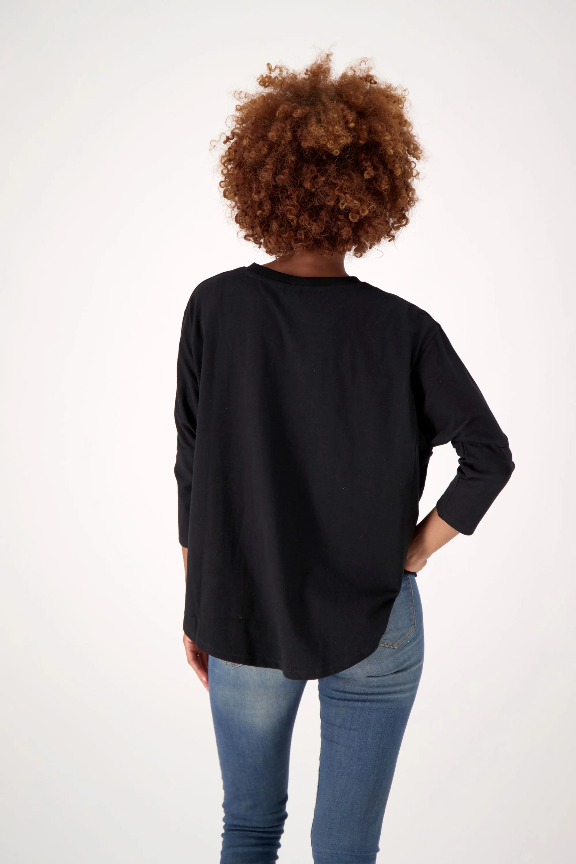 The Relaxed Fit Eco-Batwing Tee 