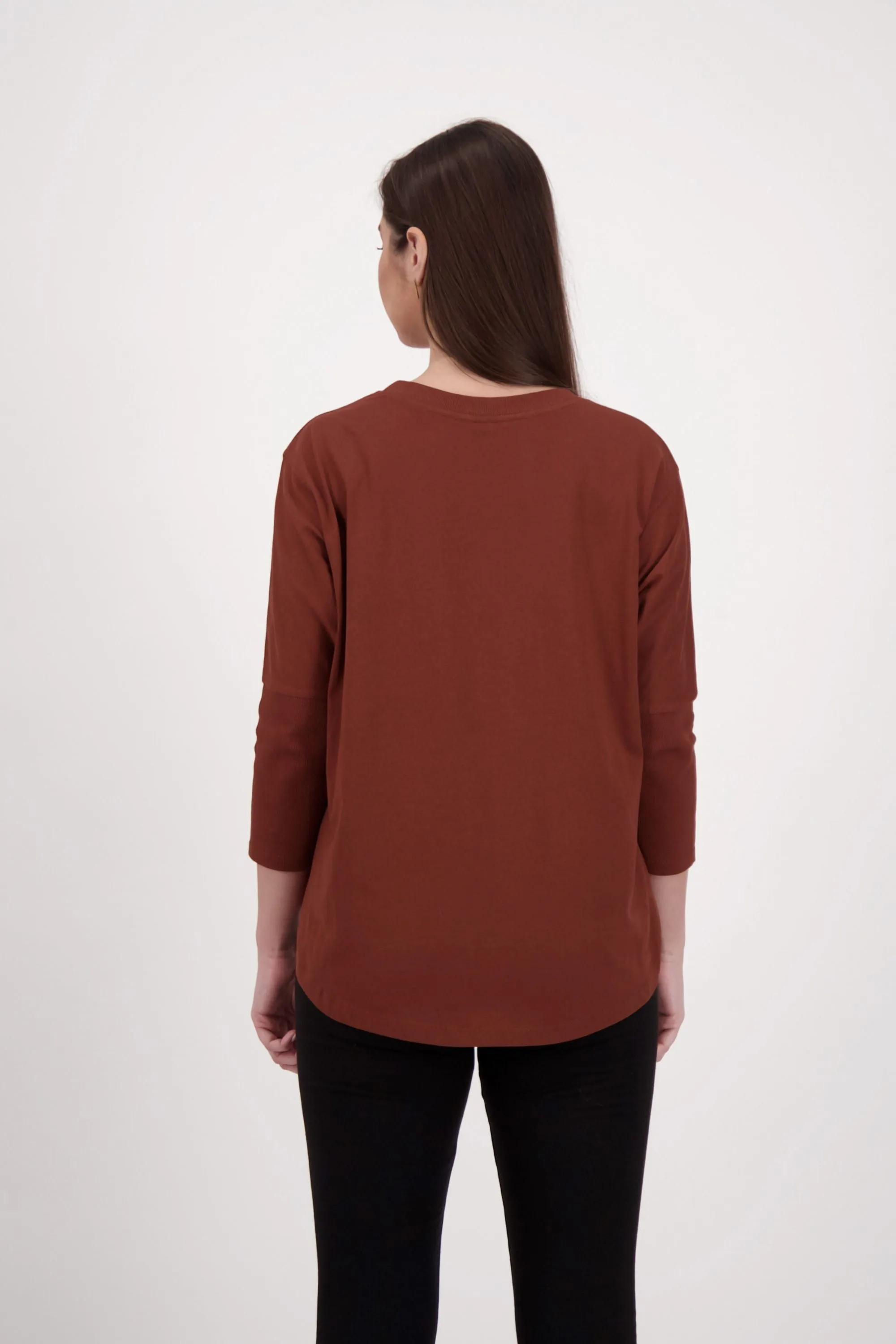 The Relaxed Fit Eco-Batwing Tee 