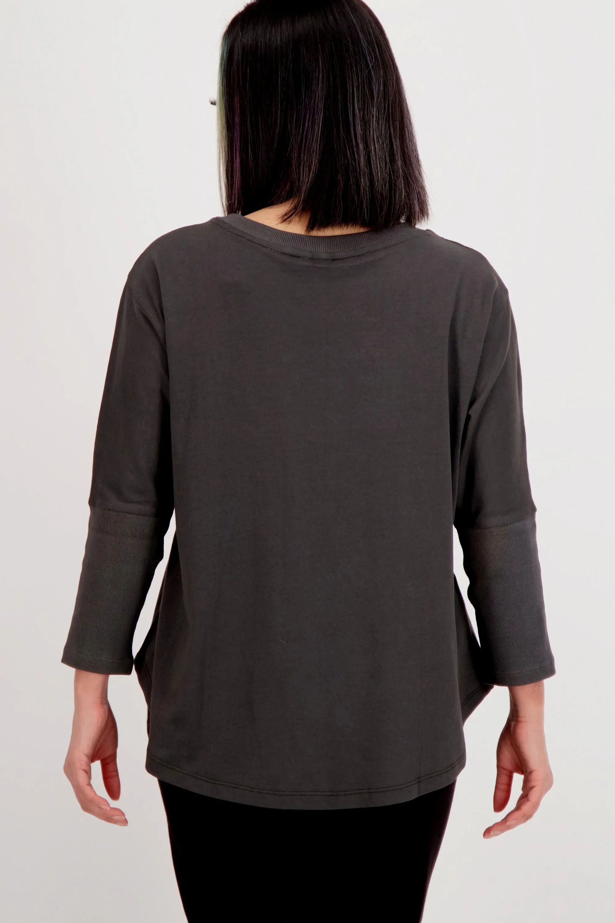 The Relaxed Fit Eco-Batwing Tee 