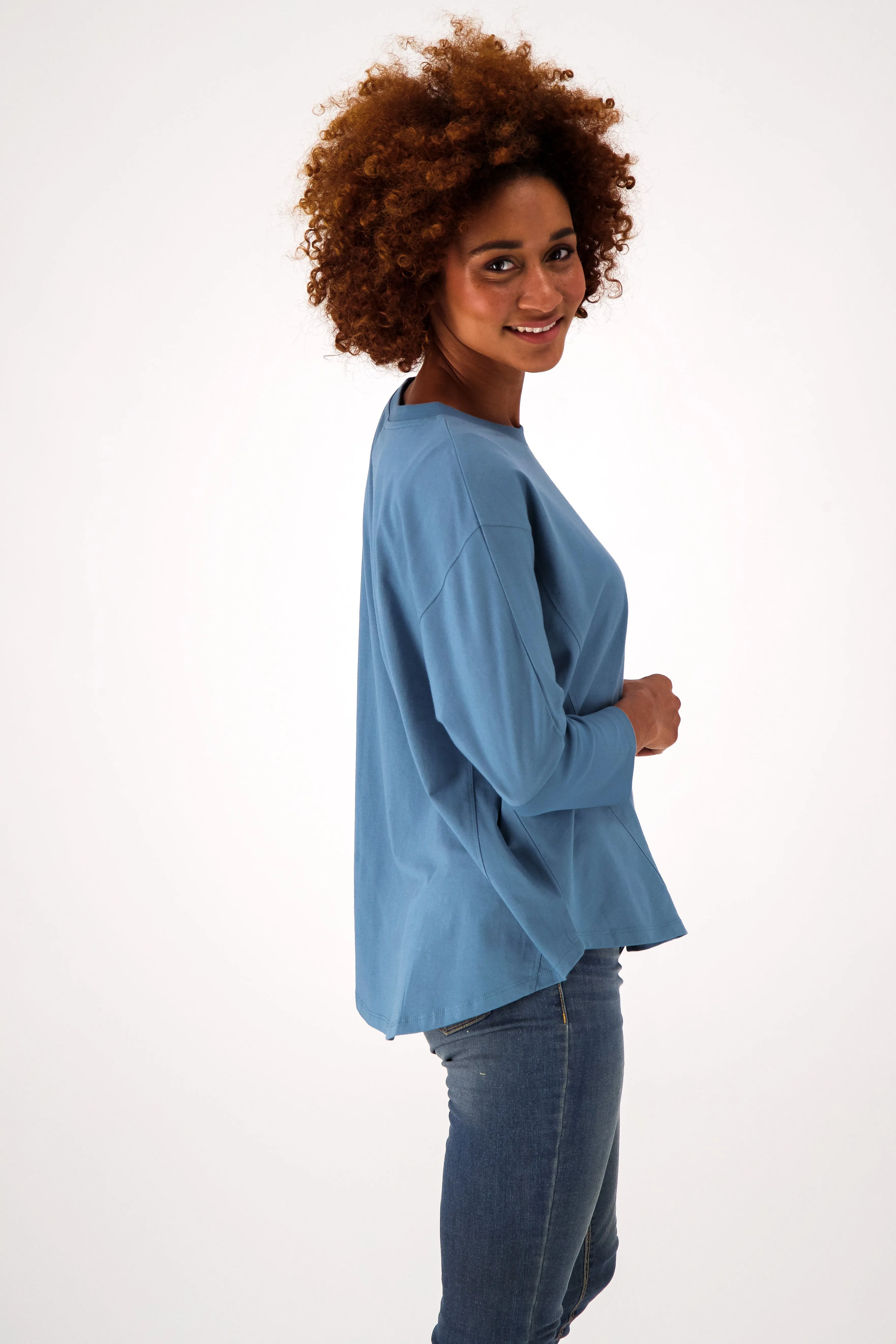 The Relaxed Fit Eco-Batwing Tee 