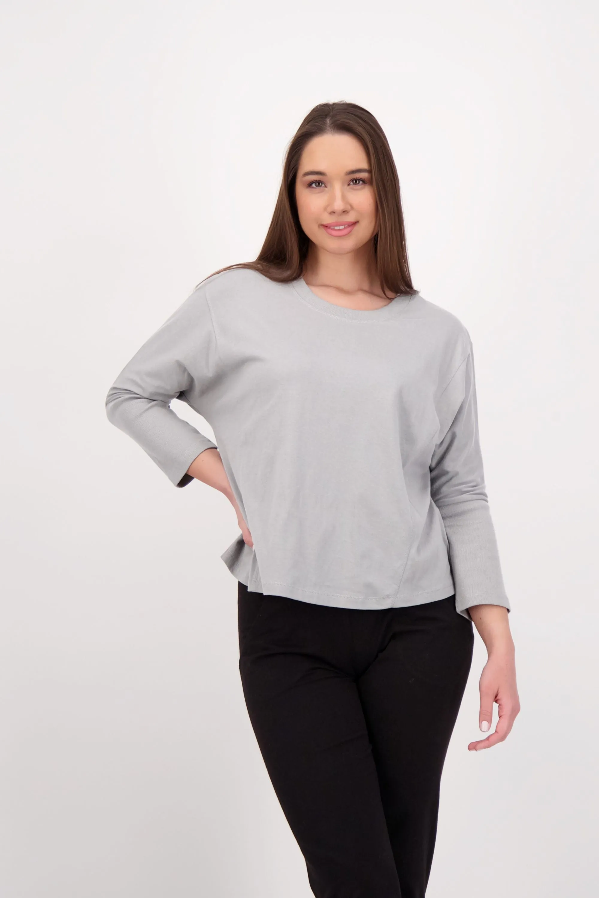 The Relaxed Fit Eco-Batwing Tee 