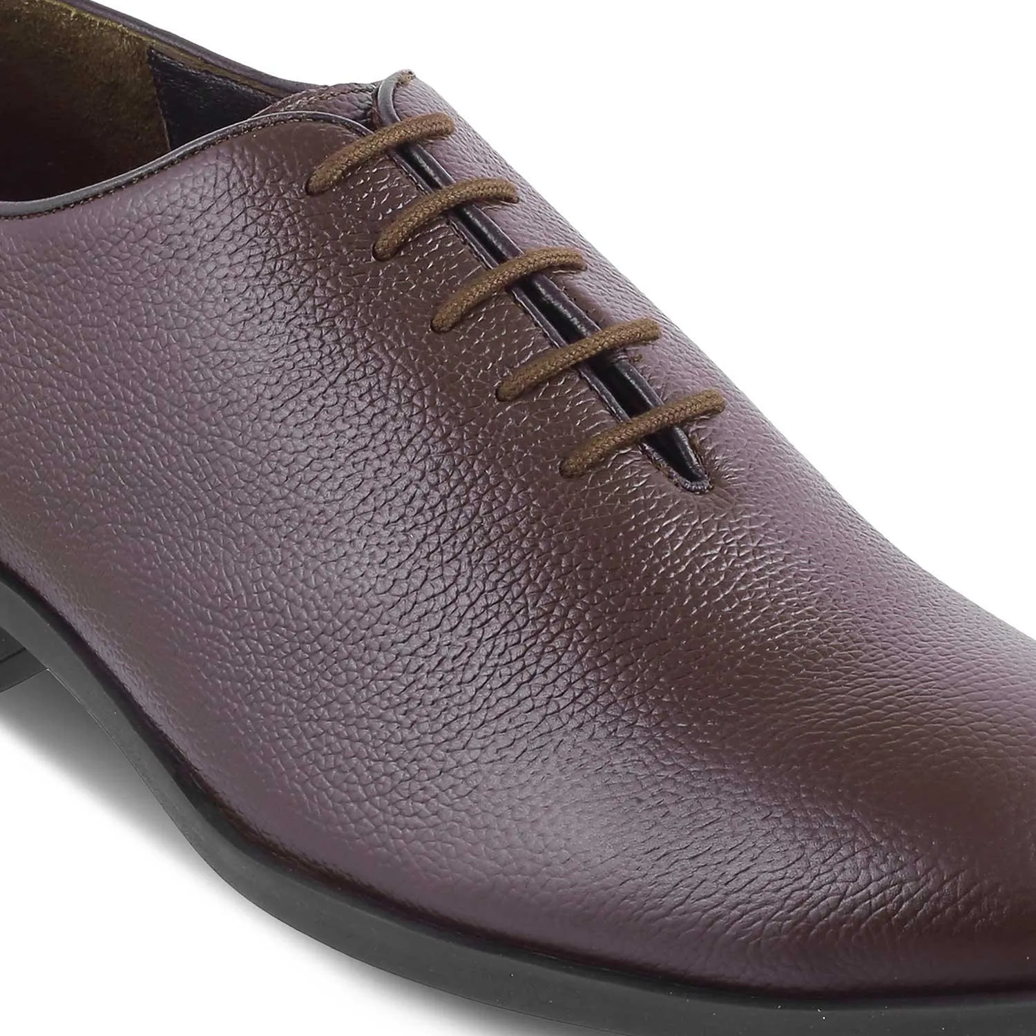 The Rofor Brown Men's Oxford Lace Ups Tresmode