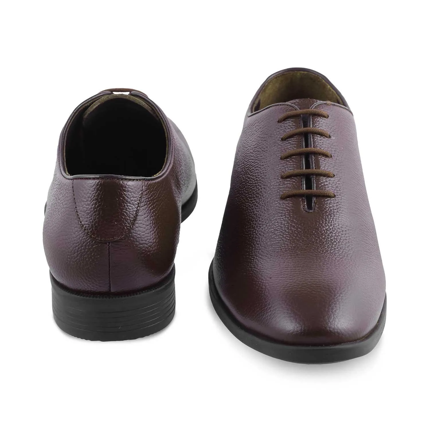 The Rofor Brown Men's Oxford Lace Ups Tresmode