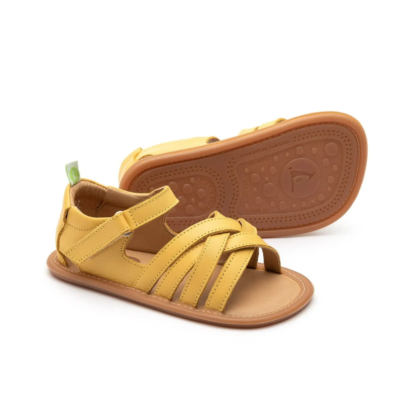 Tip Toey Joey Girl's Criss Cross Sandals - Pequi