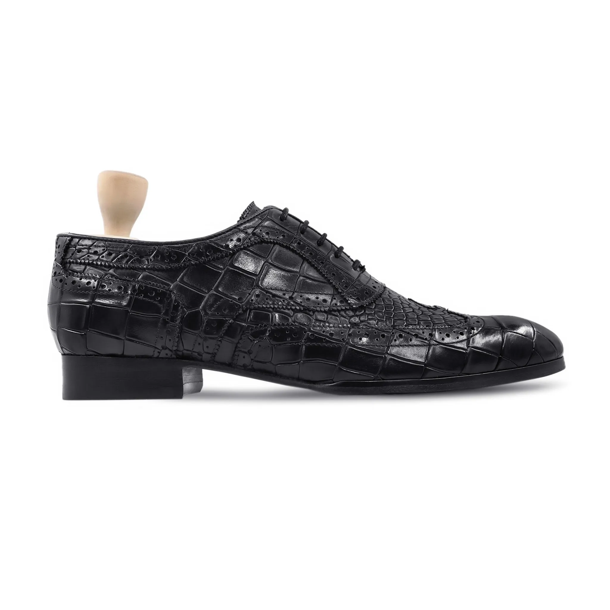 Tula - Men's Black Calf Oxford Shoe