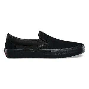 Vans Slip On Pro Skate Shoes - Blackout