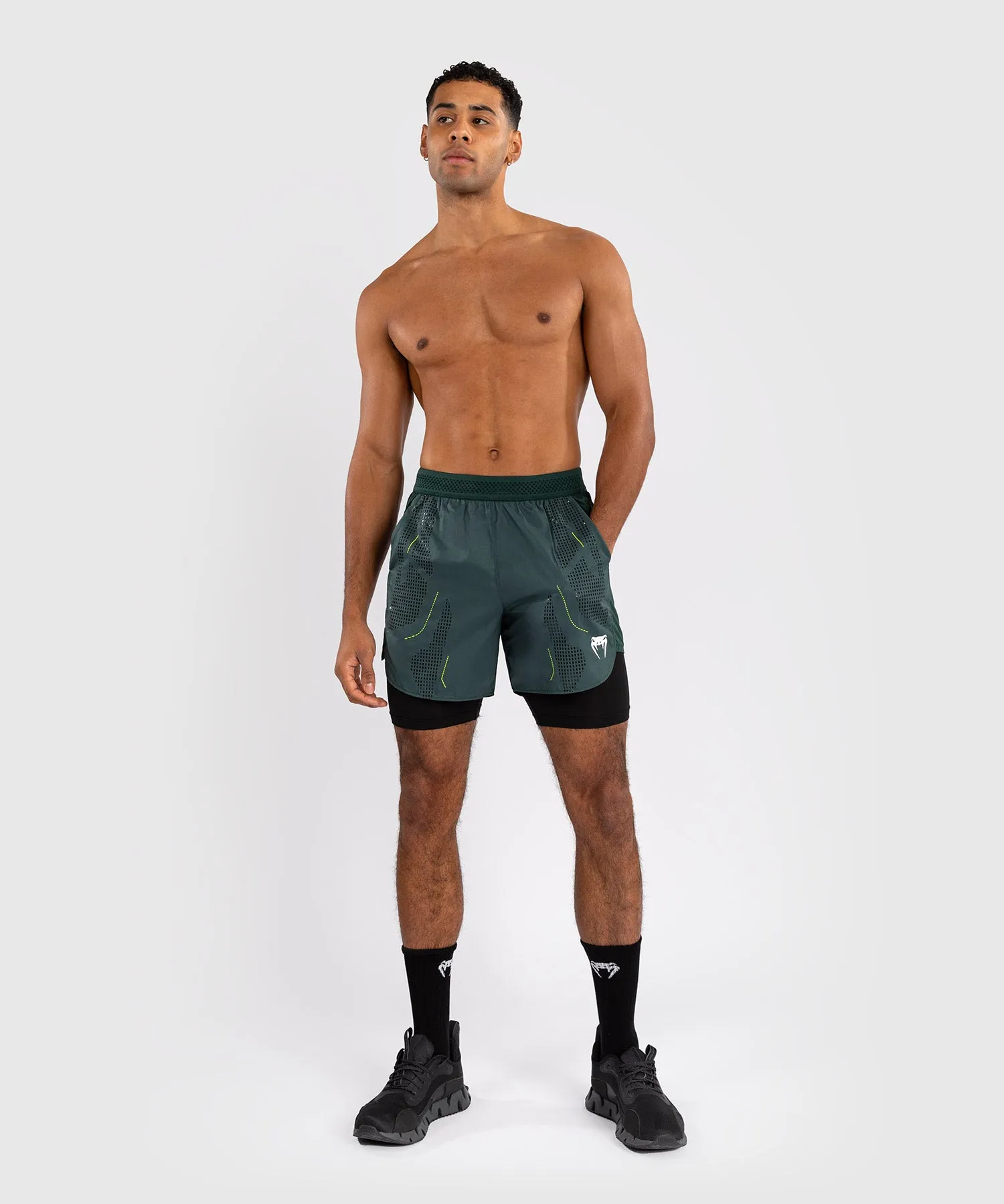 Venum Technical 3.0 Training Shorts - Forest Green