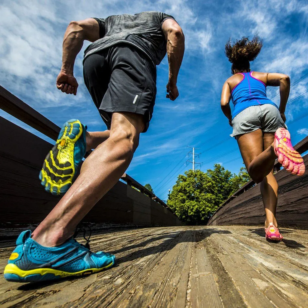 Vibram Men's V-Run Running & Training Shoes With Five Fingers Barefoot Feel