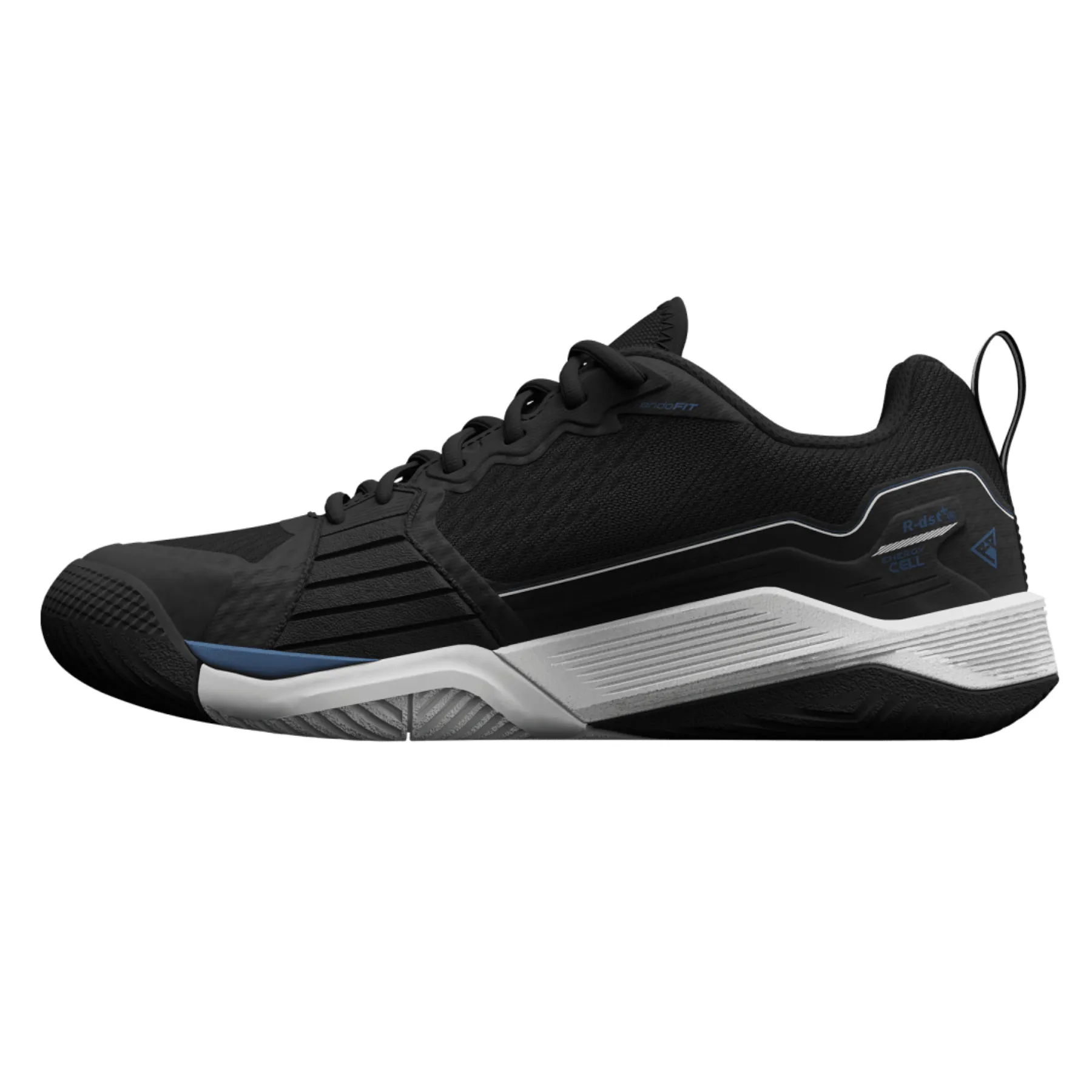 Wilson Rush Pro 4.5 Men Tennis Shoes - Black/White/Ensign Blue