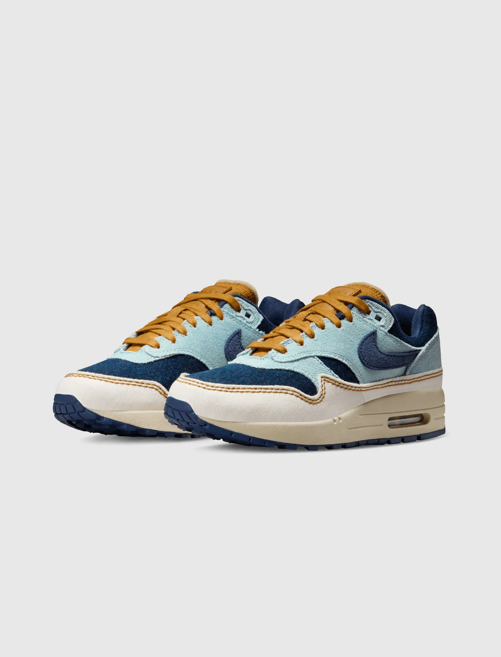 WOMEN'S AIR MAX 1 '87 "AURA/MIDNIGHT NAVY/ PALE IVORY"