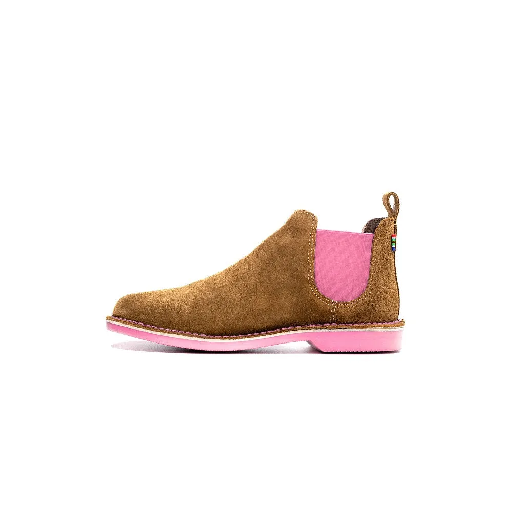 WOMEN'S CHELSEA BOOT UHAMBO PINK