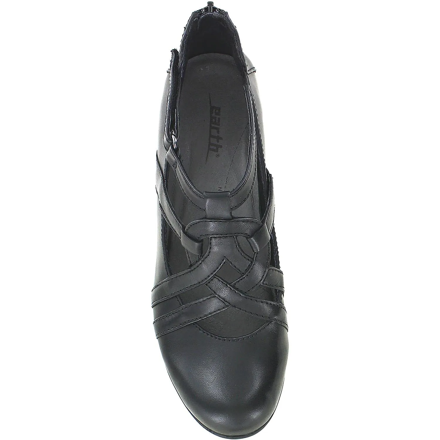 Women's Earth Virtue Black Leather