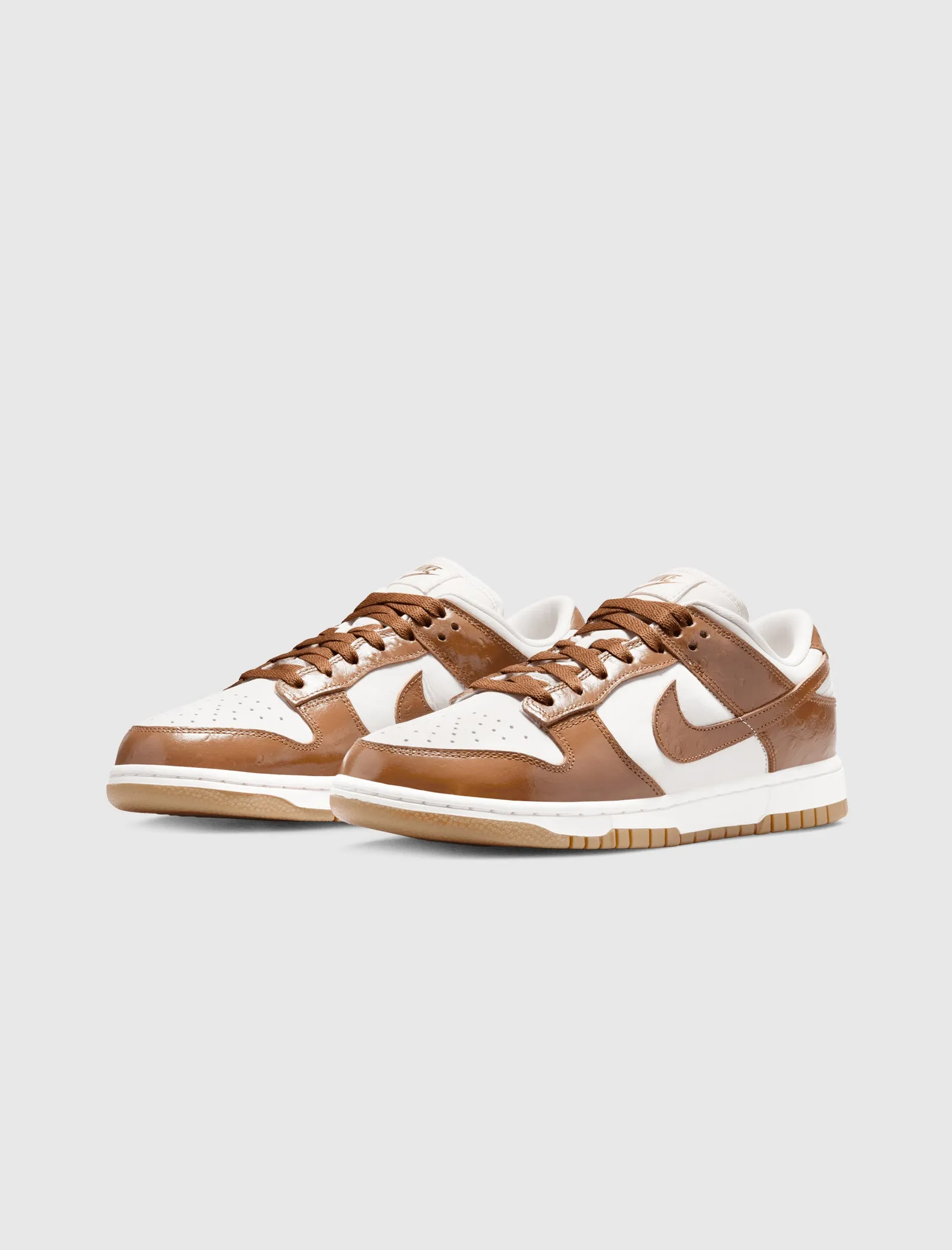 WOMEN'S NIKE DUNK LOW LX "ALE BROWN OSTRICH"