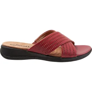 Women's SoftWalk Tillman II Dark Red Leather